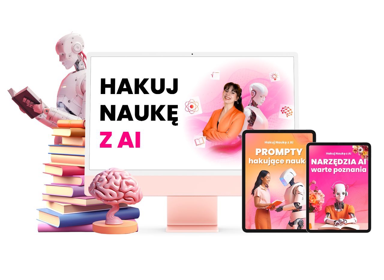 Hakuj Naukę z AI - Mockup kursu
